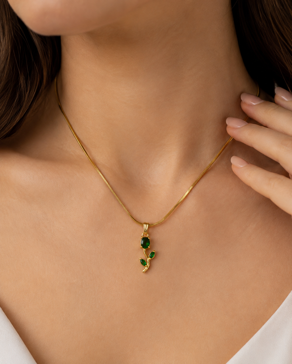Tulip Pendant Necklace