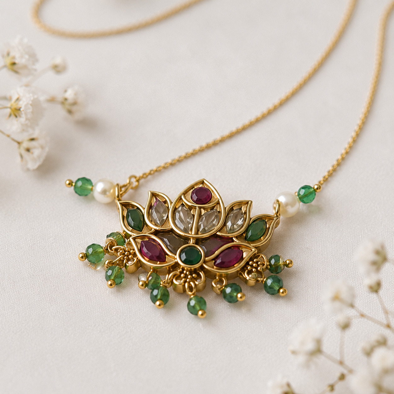 Lotus Bloom Necklace